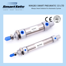 Mini Type Ma Standard Double Acting / Single Action Stainless Steel Body Micro Electric Pneumatic Cylinder